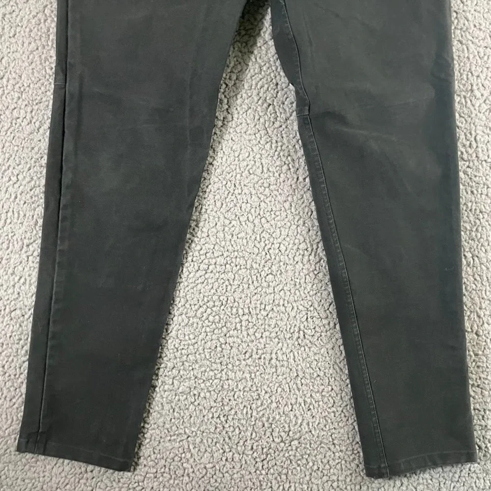 Lululemon Mens 31x30 Charcoal Black Slim Fit ABC Pants Canvas Techwear Commuter